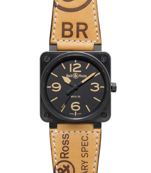 Bell & Ross Automatic 46mm Mens Watch Replica BR 01-92 HERITAGE